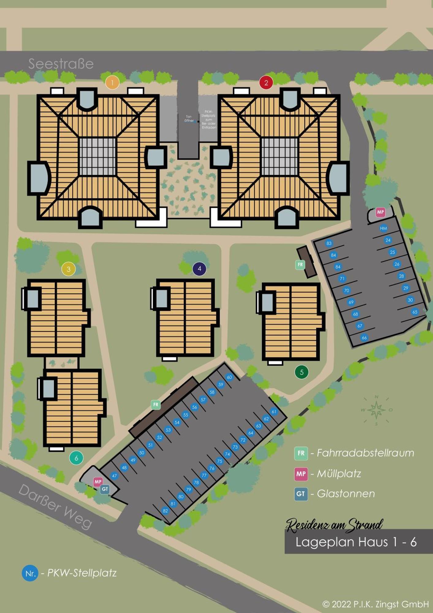 Residenz am Strand Wohnung 1-17 Ostseeheilbad Ostseeheilbad Zingst Exterior foto